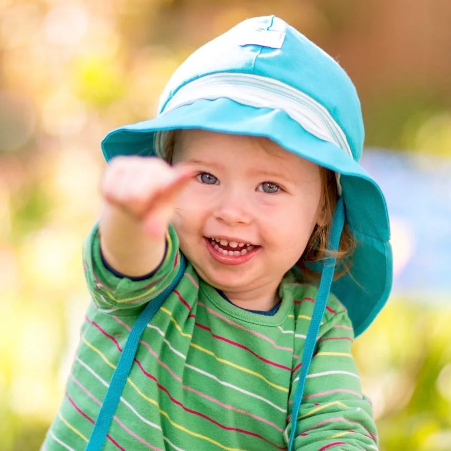 Pickapooh Toddler Beach Hat, Organic Cotton