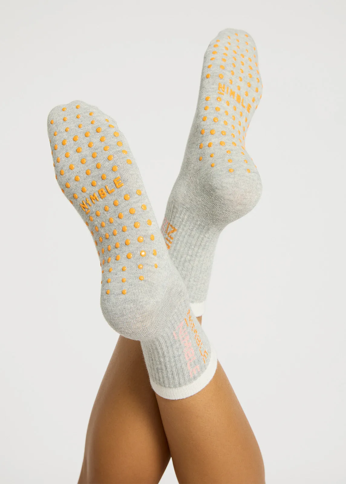 Retro Grippy Socks