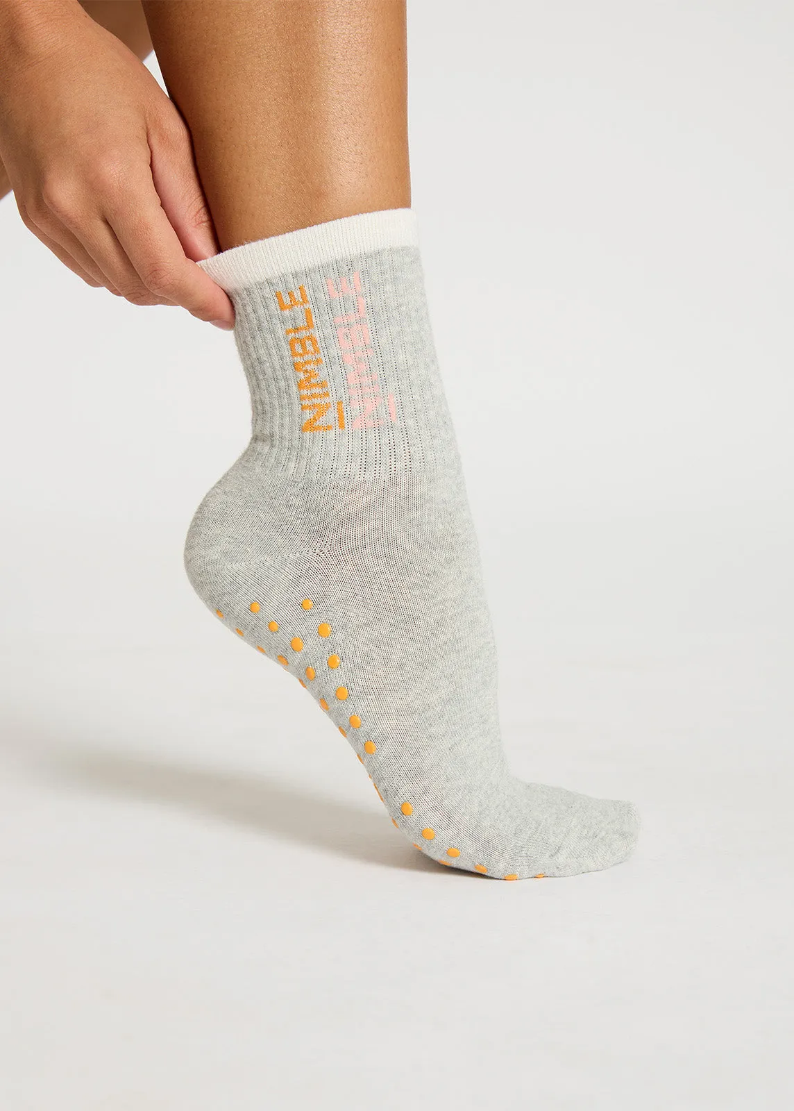 Retro Grippy Socks