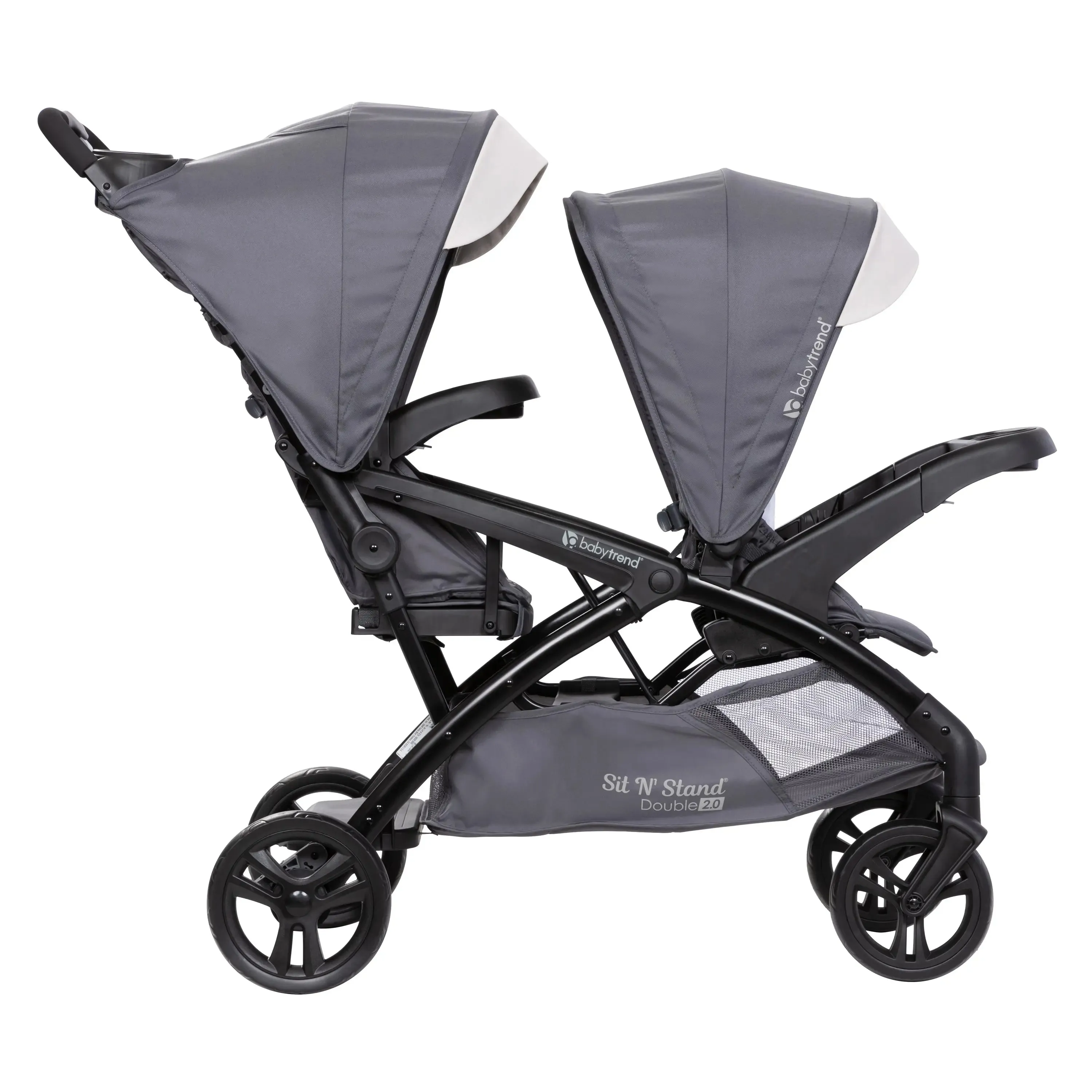 Sit N' Stand® Double 2.0 Stroller - Magnolia (VM Innovations Exclusive)