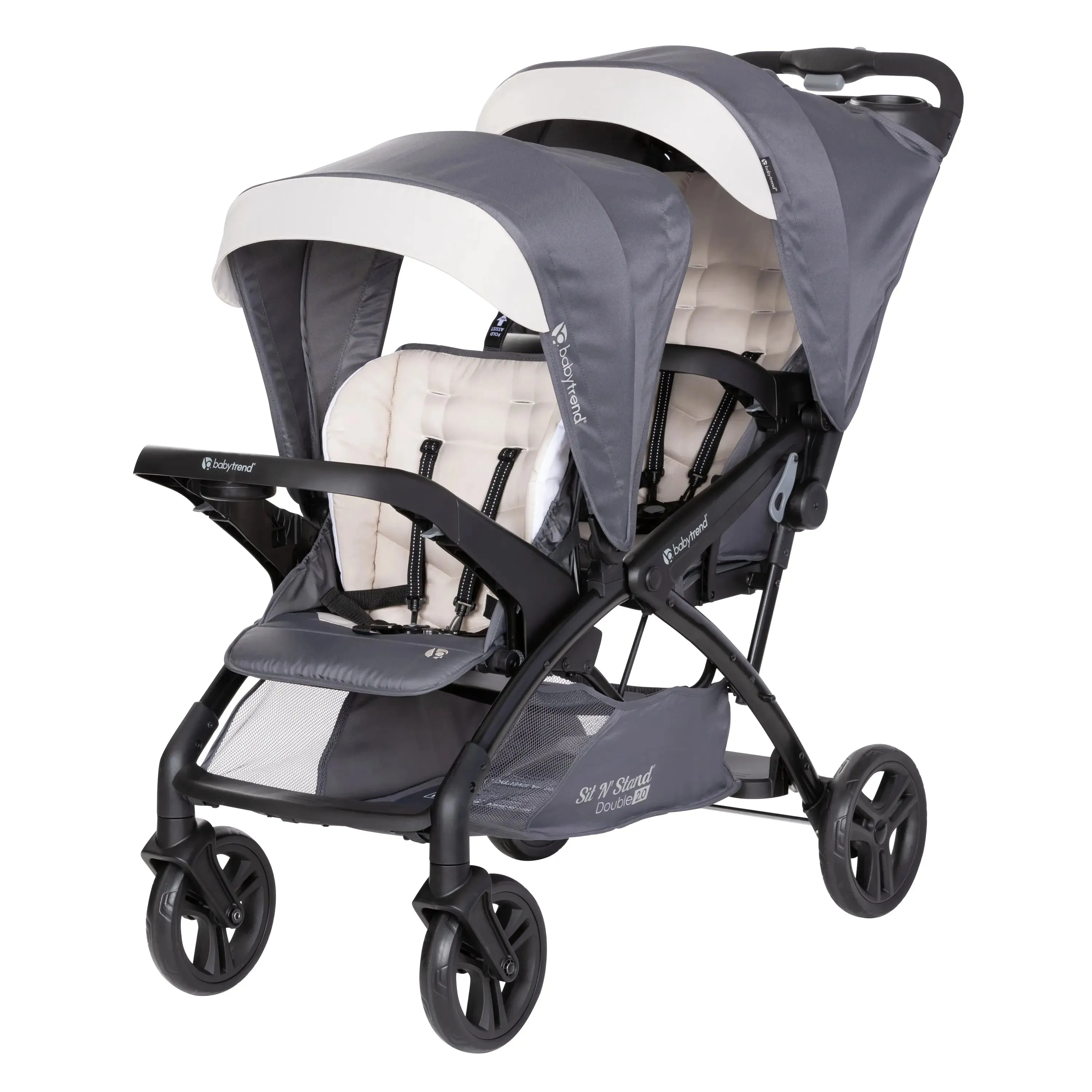 Sit N' Stand® Double 2.0 Stroller - Magnolia (VM Innovations Exclusive)