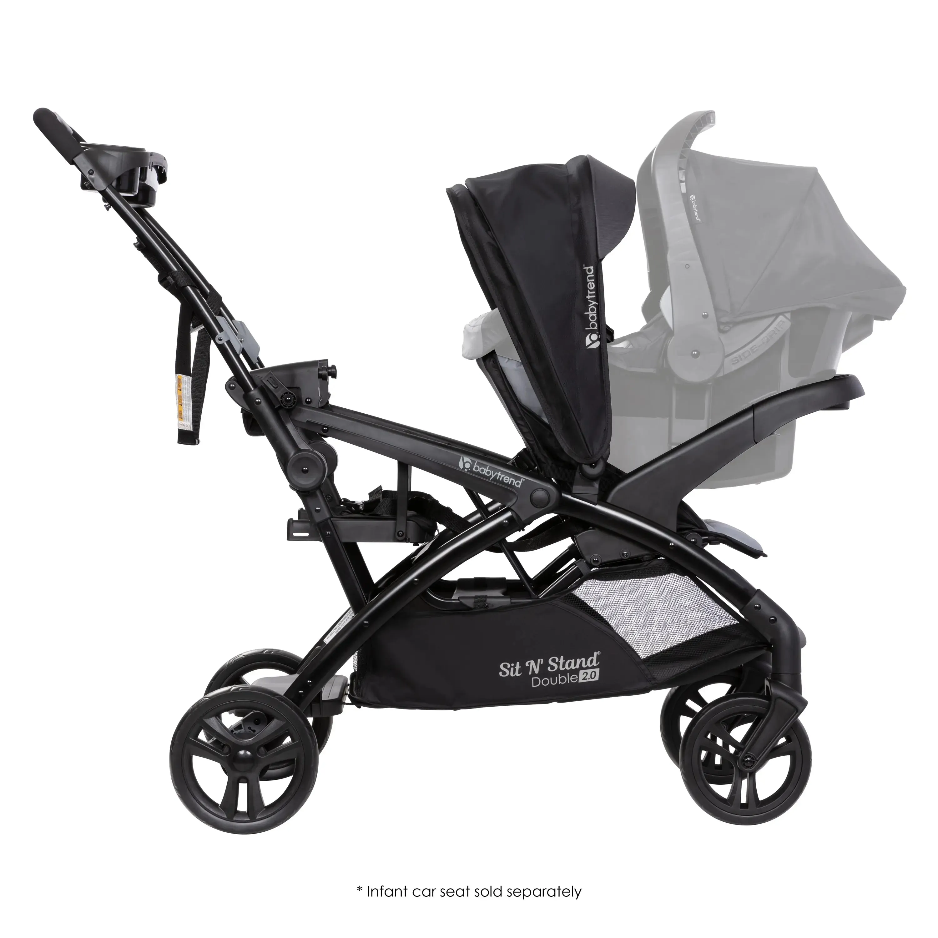 Sit N' Stand® Double 2.0 Stroller - Stormy (VM Innovations Exclusive)