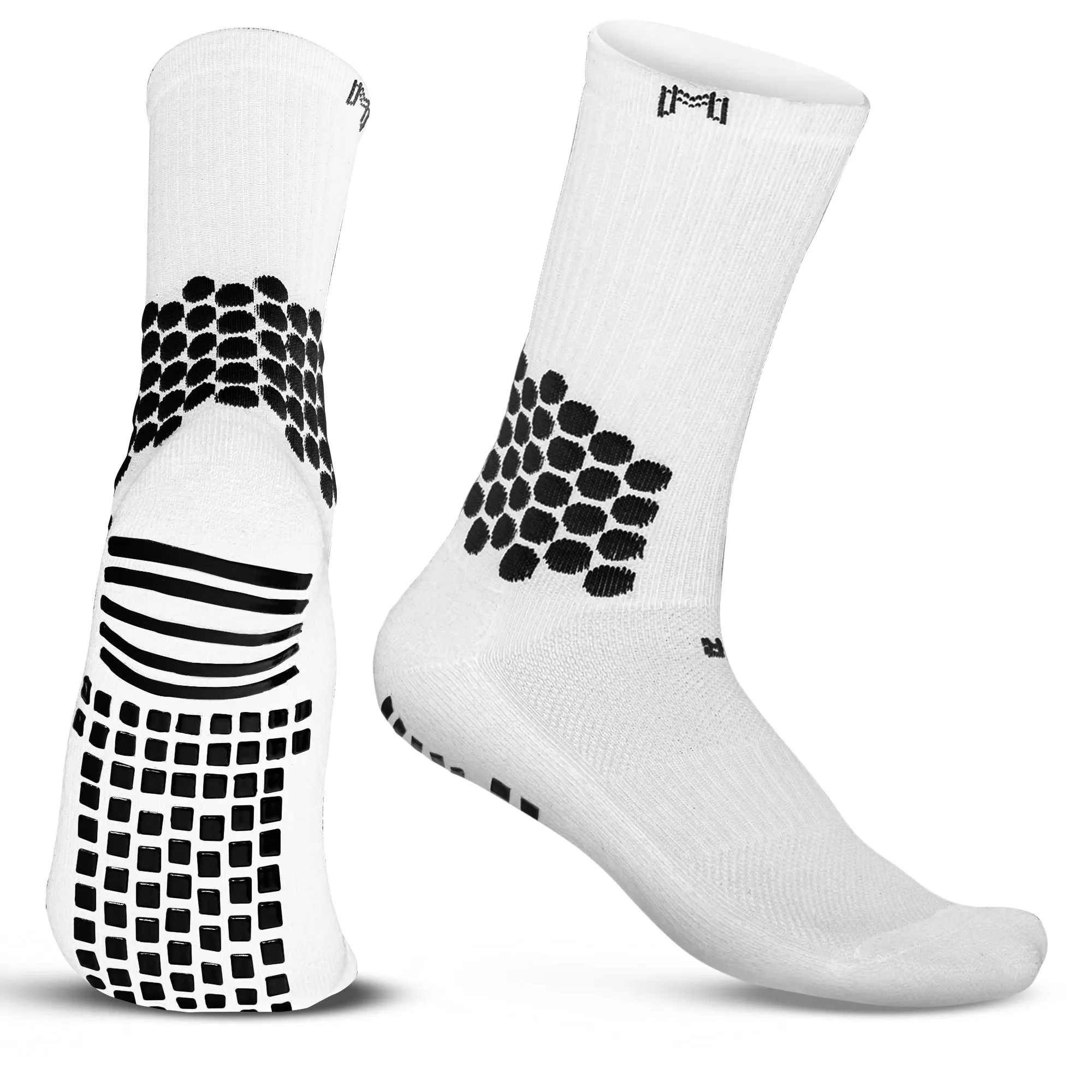 Soccer Grip Socks with Cushioned Ankle Protection