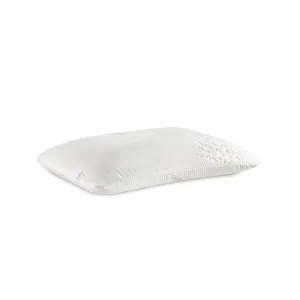 The White Willow Signature Dual Sided Reversible Cooling Gel Memory Foam Pillow with Removable Outer Cover- 23" L x 15.5" W x 5" H